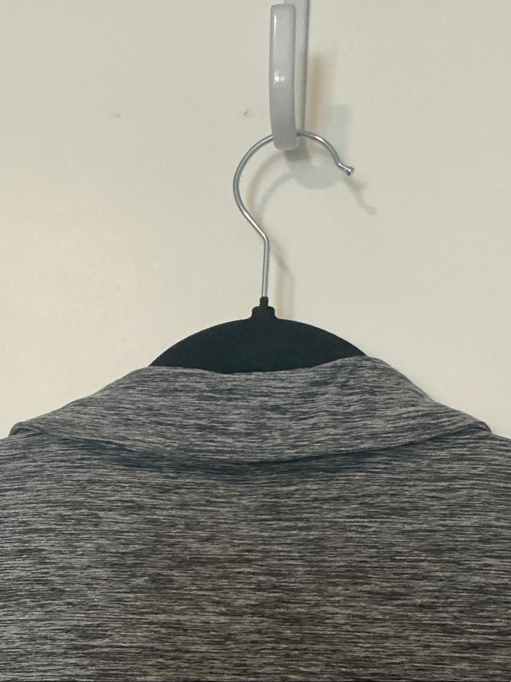 FLX Men's Charcoal Heather Polo Shirt - Picture 6 of 7